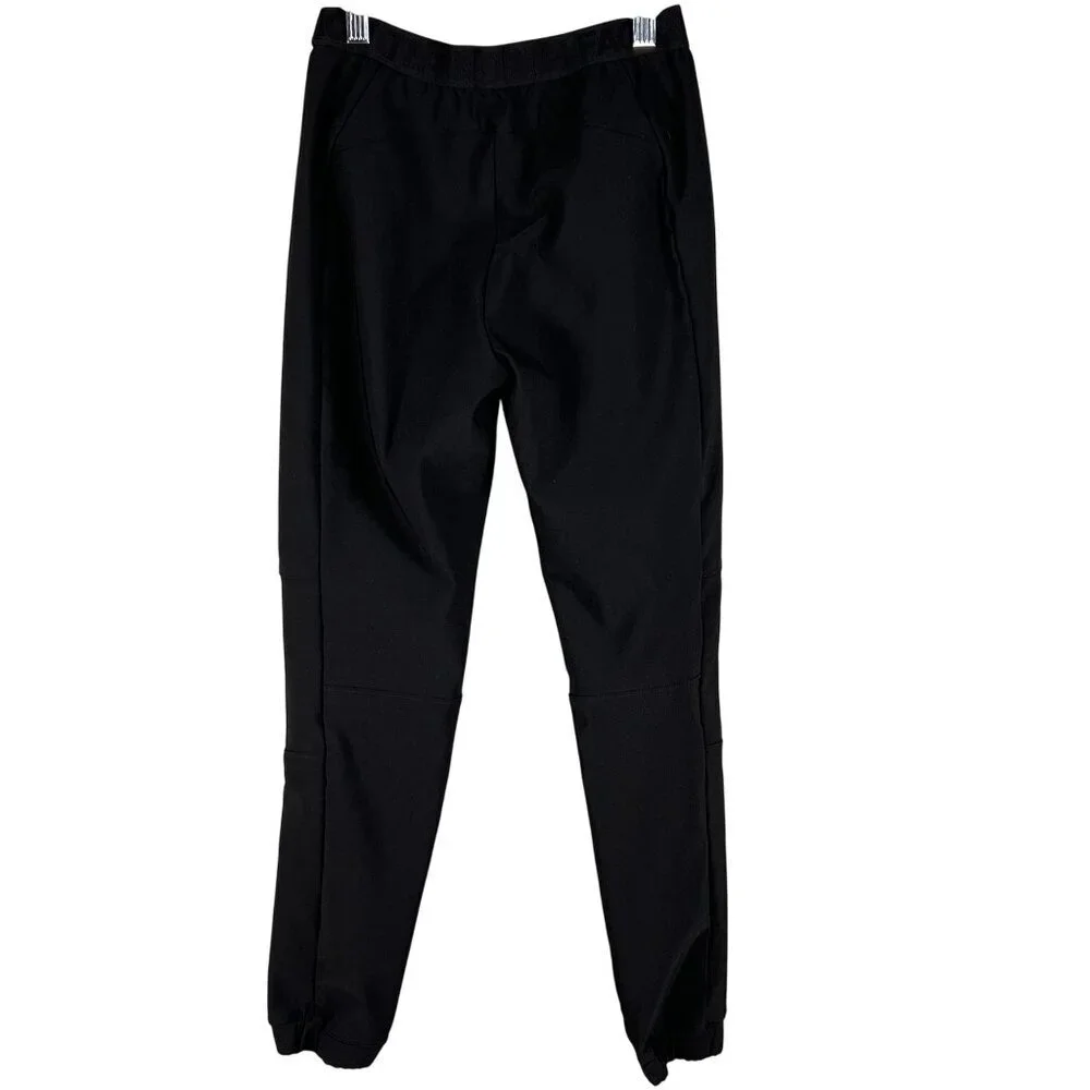 The North Face Girls Medium 10/12 Black  Jogger Sweatpants Pockets Branded Waist